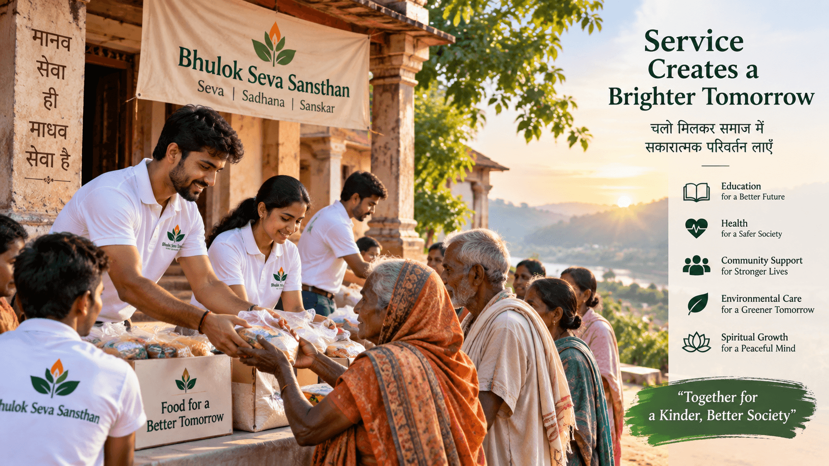Community Seva and Spiritual Awareness Initiative